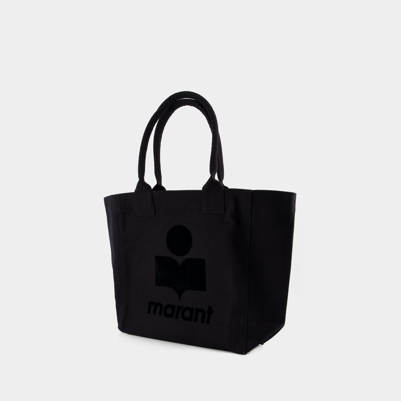 Small Yenky Shopper Bag - Isabel Marant - Cotton - Black