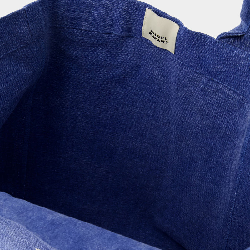 Small Yenky Shopper Bag - Isabel Marant - Cotton - Blue