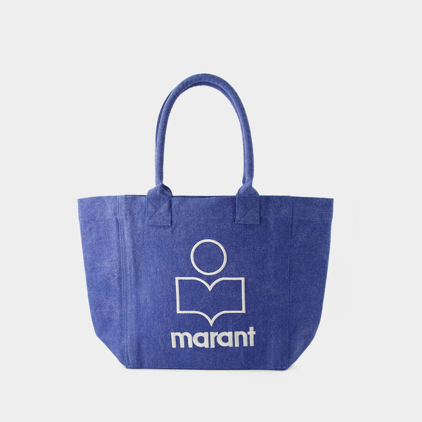 Small Yenky Shopper Bag Isabel Marant Cotton Blue