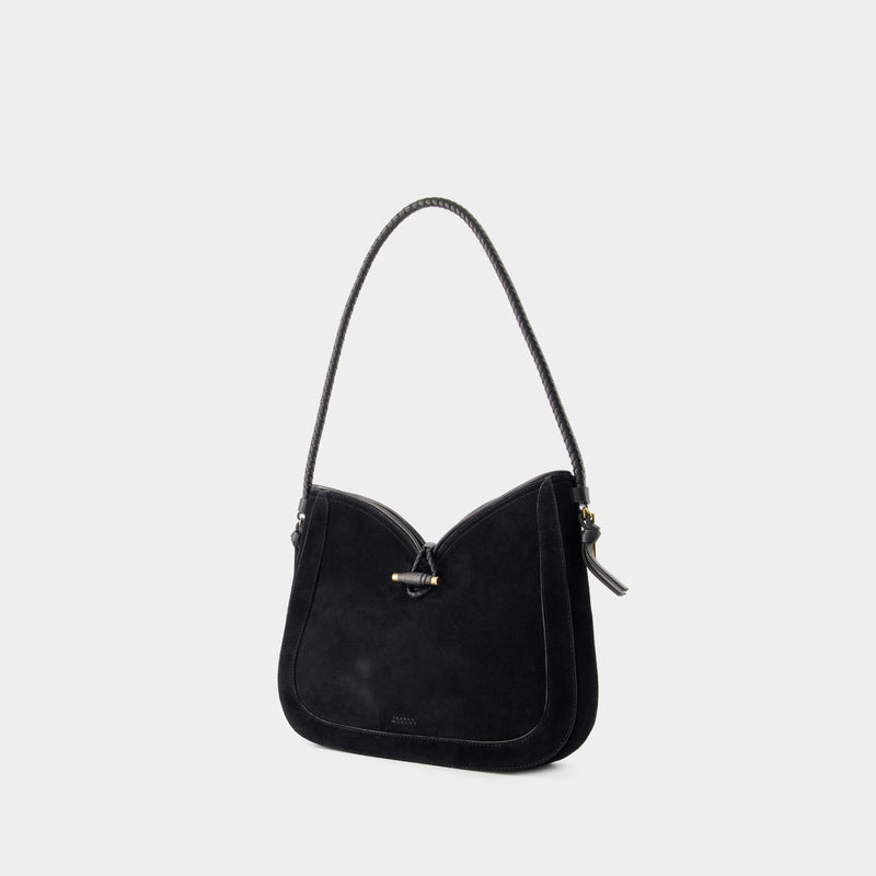 Vigo Hobo Gz Crossbody Bag - Isabel Marant - Leather - Black