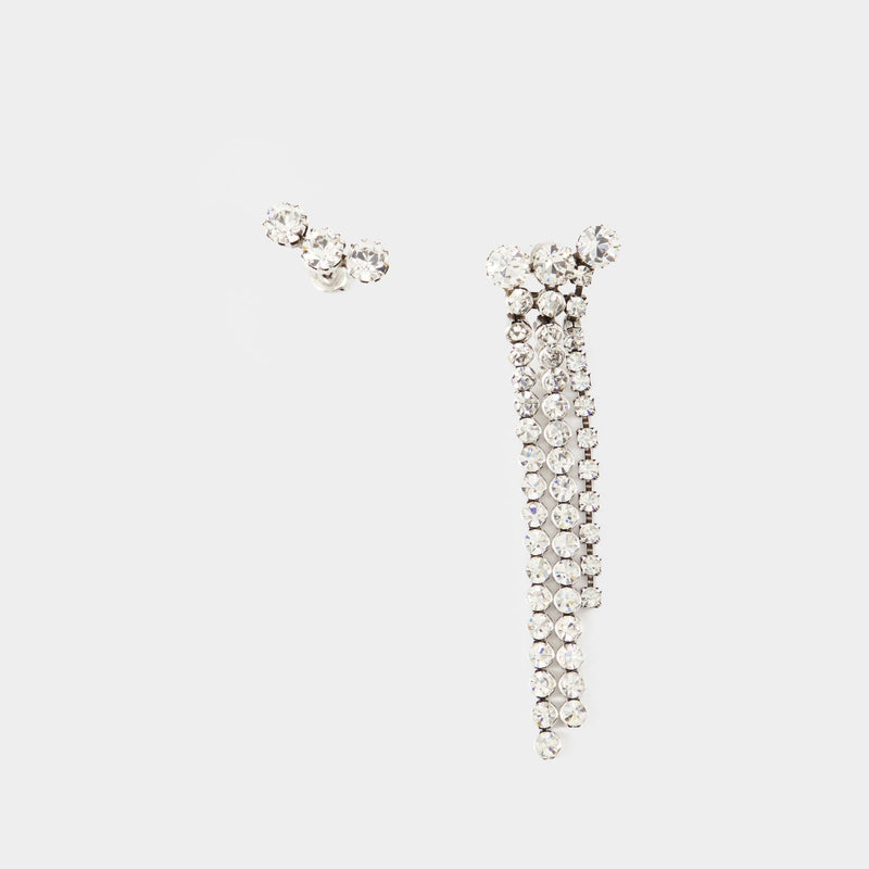 Half Lonf Earrings - Isabel Marant - Metal - Silver