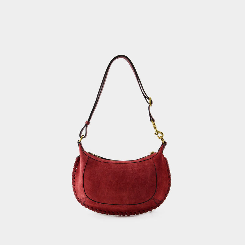 Oskan Moon Gb Crossbody Bag - Isabel Marant - Leather - Rosewood