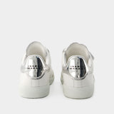 Beth Sneakers - Isabel Marant - Leather - Silver