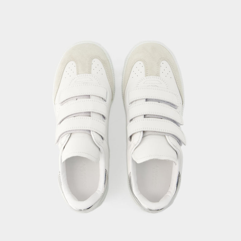 Beth Sneakers - Isabel Marant - Leather - Silver