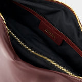 Leyden Shoulder Bag - Isabel Marant - Leather - Burgundy