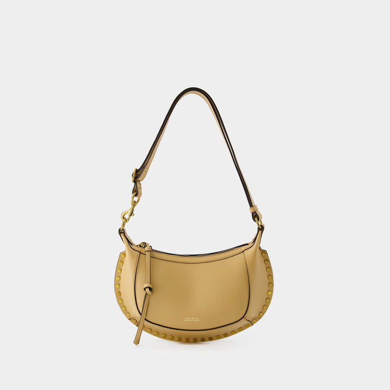 Oskan Moon Crossbody - Isabel Marant - Leather - Biscuit