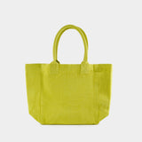 Small Yenky Shopper Bag - Isabel Marant - Cotton - Yellow