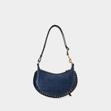 Oskan Moon Crossbody - Isabel Marant - Cotton - Dark Blue