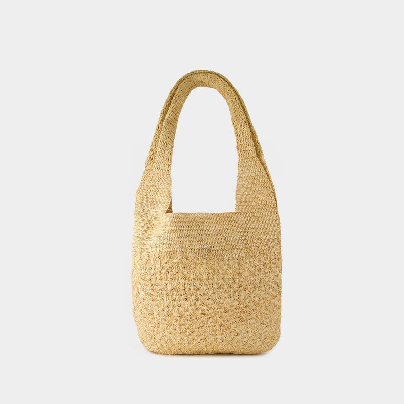 Praia Medium Shopper Bag - Isabel Marant - Raffia - Beige
