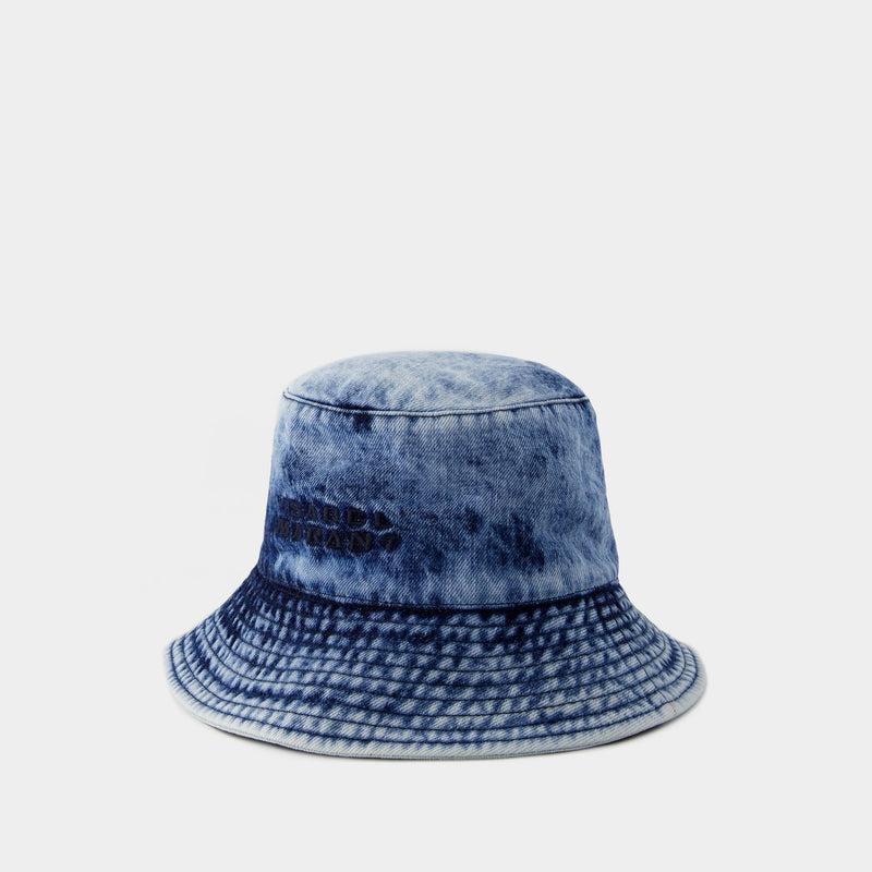 Giorgia Bucket Hat - Isabel Marant - Cotton - Light Blue