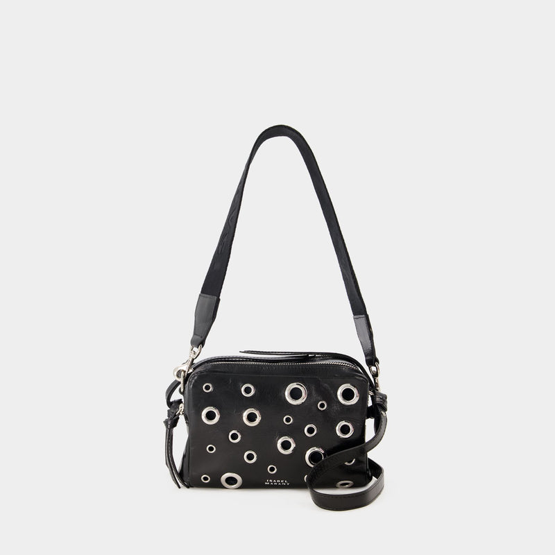 Wardy Camera Crossbody - Isabel Marant - Leather - Black