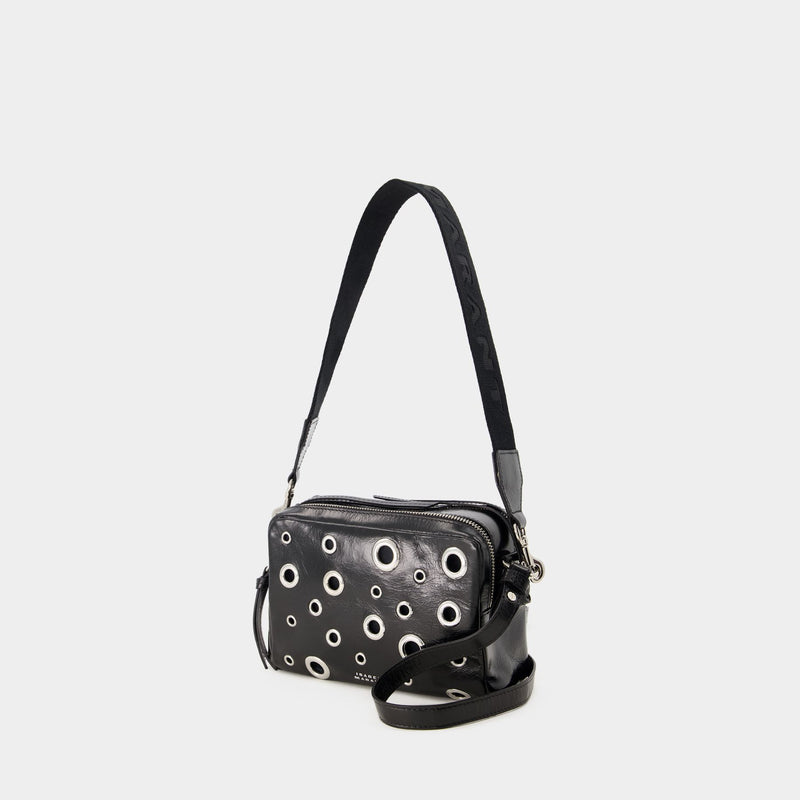 Wardy Camera Crossbody - Isabel Marant - Leather - Black