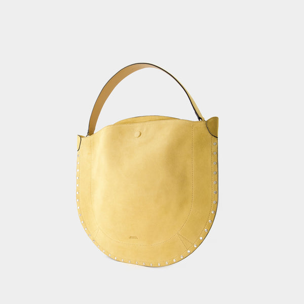 Oskan Hobo Bag - Isabel Marant - Leather - Yellow