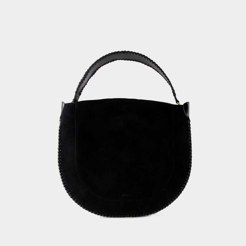 Oskan Hobo Bag - Isabel Marant - Leather - Black