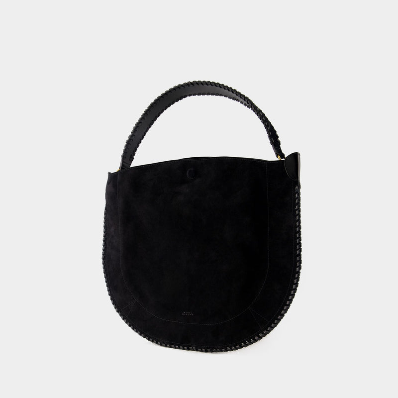 Oskan Hobo Bag - Isabel Marant - Leather - Black