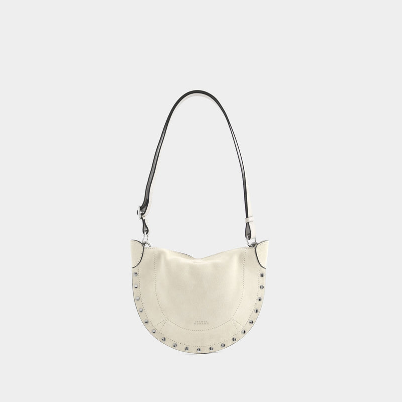 Mini Moon Shoulder Bag - Isabel Marant - Leather - Beige