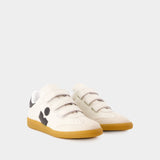 Beth Gd Sneakers - Isabel Marant - Cotton - Beige/Black