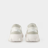 B-East Sneakers - Balmain - White - Suede