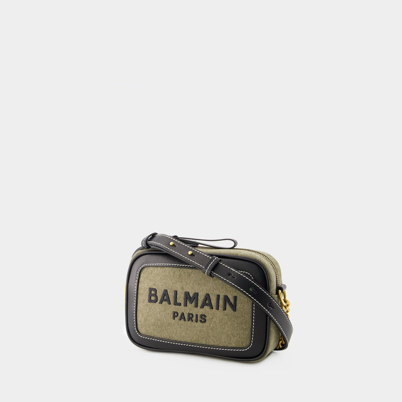 B-Army Camera Bag - Balmain - Canvas - Khaki