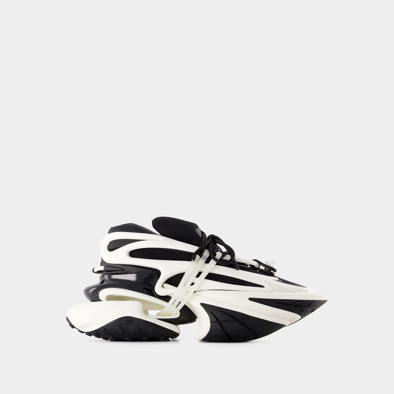 Unicorn Sneakers - Balmain - Leather - Black/ White