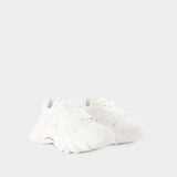 B-East Sneakers - Balmain - Leather - Optic White