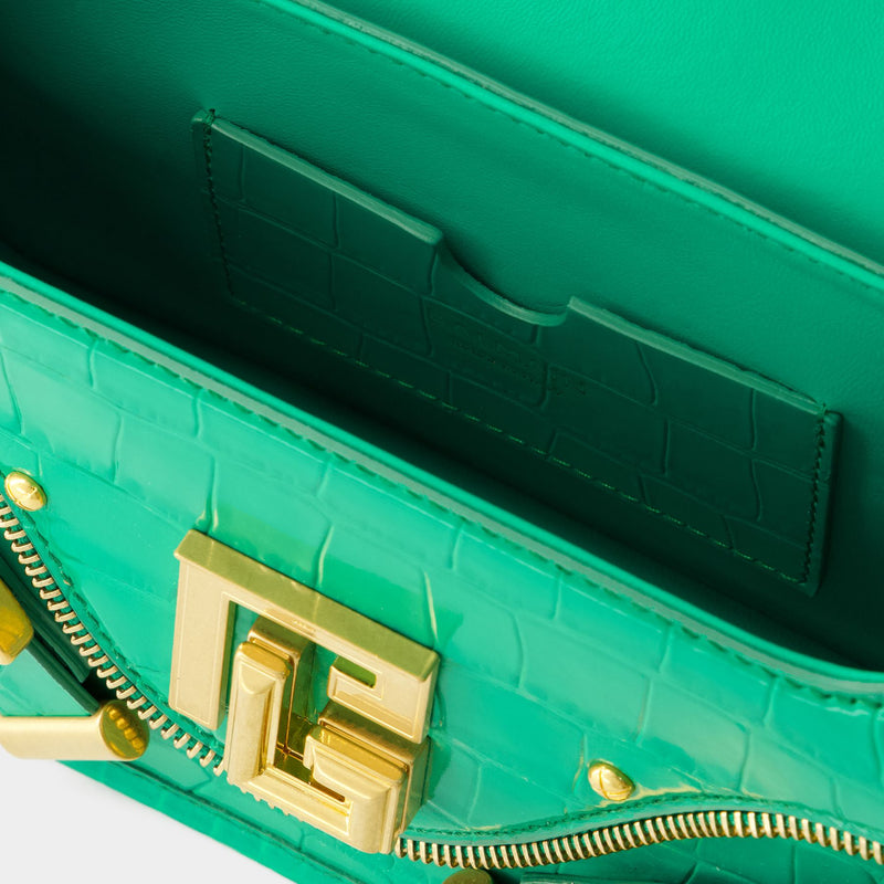 Blaze Shoulder Bag - Balmain - Leather - Green