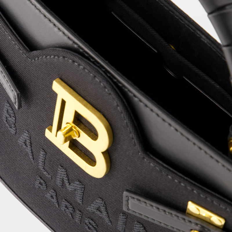 Bbuzz 22 Top Handle Crossbody - Balmain - Leather - Black