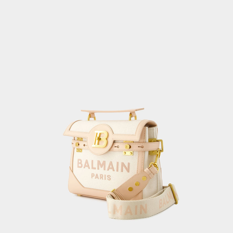 B-Buzz 23 Crossbody - Balmain - Canvas - Beige