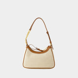 B-Army Shoulder Bag - Balmain - Canvas - Beige