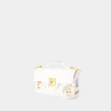 B-Buzz 24 Crossbody - Balmain - Leather - White