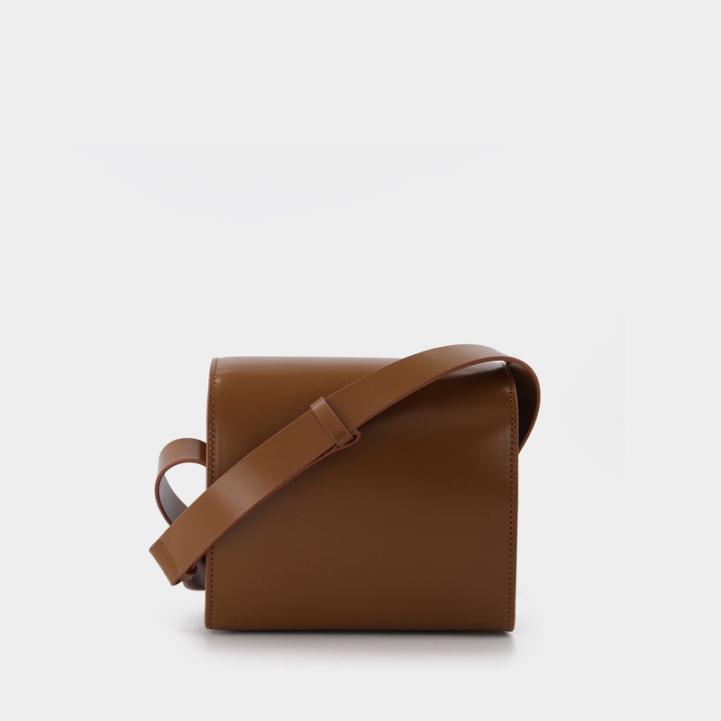 Sac Camera in Brown Leather