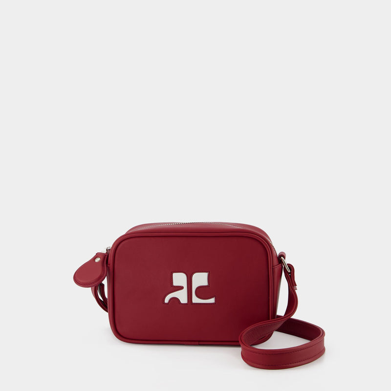 Hobo Bag - Courrèges - Red - Leather