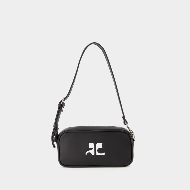 Camera  Bag - Courrèges - Black - Leather