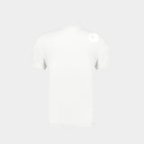 Classic Shell  T-Shirt - Courrèges - White - Cotton