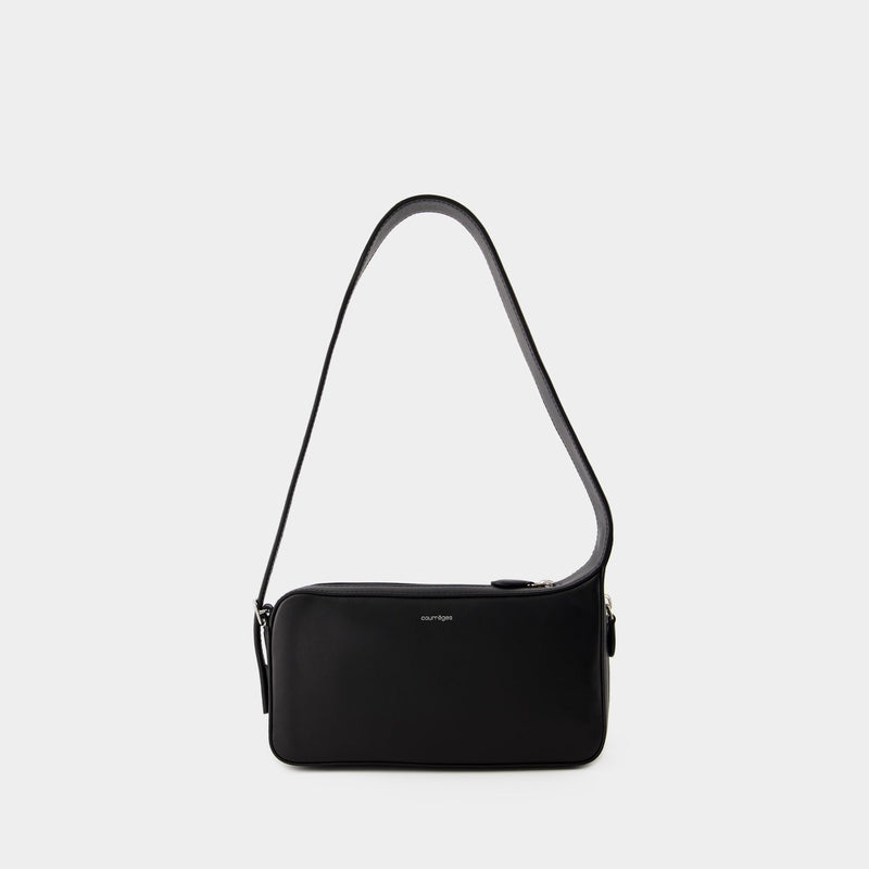 One Racer Hobo Bag - Courreges - Leather - Black