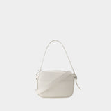 Réedition Camera Bag - Courreges - Leather - Heritage White