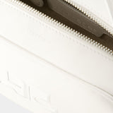 Réedition Camera Bag - Courreges - Leather - Heritage White