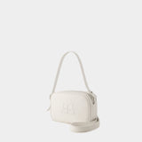 Réedition Camera Bag - Courreges - Leather - Heritage White