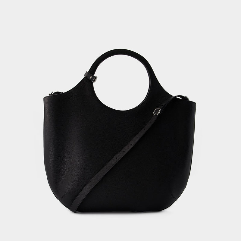 Large Holy Bag - Courreges - Leather - Black