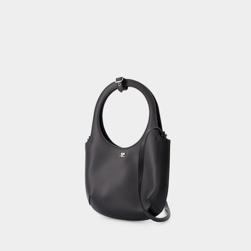 Holy Bag - Courreges - Leather - Black