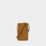 Leonore Crossbody - Ines De La Fressange - Leather - Camel