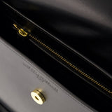 Senda Shoulder Bag  - Ines de la Fressange - Leather - Black