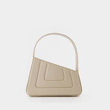 Small Albert Bag in White Leather