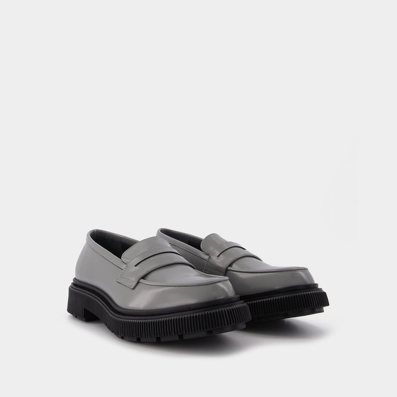 159 Loafers in Grey Leather