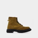 Type 165 Boots in Khaki Leather
