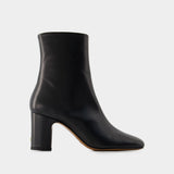 Celeste Ankle Boots - Rouje - Leather - Black