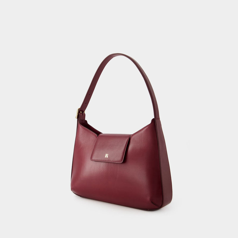 Bobo Shoulder Bag - Rouje - Leather - Burgundy