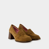 Dorothee Loafers - Rouje - Leather - Beige