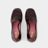 Dorothee Loafers - Rouje - Leather - Burgundy Vintage