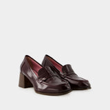 Dorothee Loafers - Rouje - Leather - Burgundy Vintage